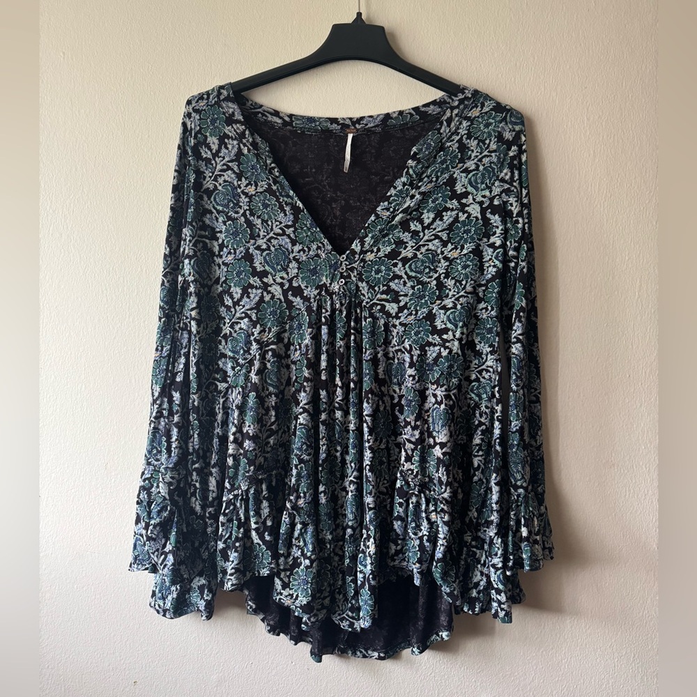 FREE PEOPLE boho mini dress top